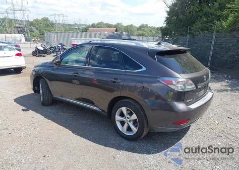 2010 Lexus Rx 350 из США, поврежденный, VIN 2T2BK1BA1AC068891